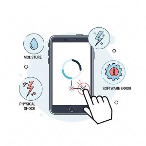 Tại sao màn hình iPhone bị đơ cảm ứng, không vuốt được?