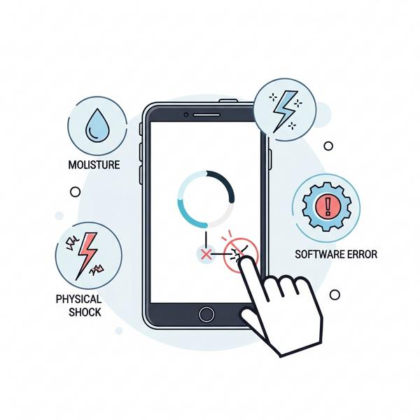 Tại sao màn hình iPhone bị đơ cảm ứng, không vuốt được?