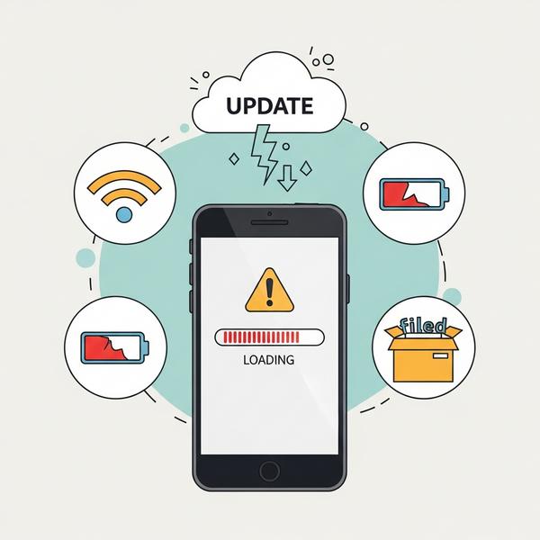 Tại sao iPhone bị lỗi cập nhật iOS? Nguyên nhân phổ biến