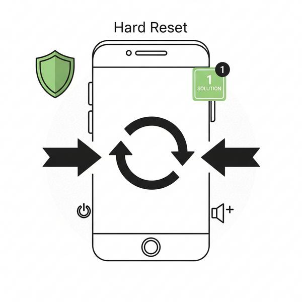 Cách 1: Hard Reset (Khởi động nóng) - Giải pháp đầu tiên và an toàn nhất