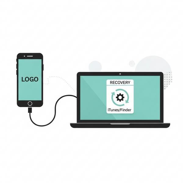 Cách 2: Khắc phục lỗi treo táo qua Recovery Mode (iTunes/Finder)