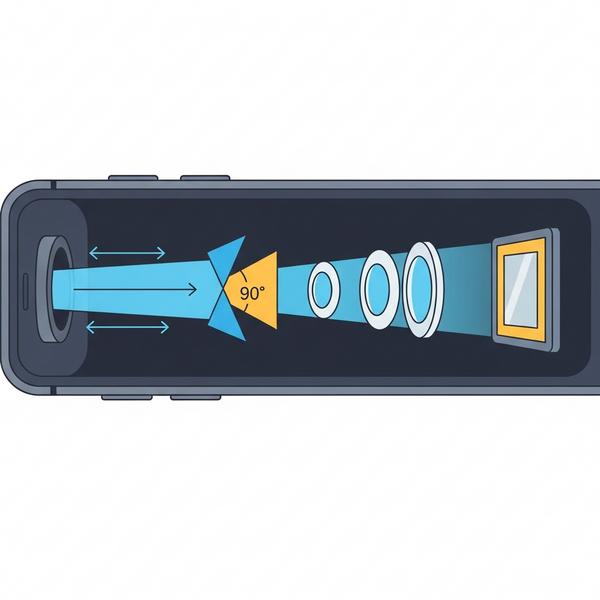 Cách hoạt động của ống kính tiềm vọng trên iPhone 15 Pro Max