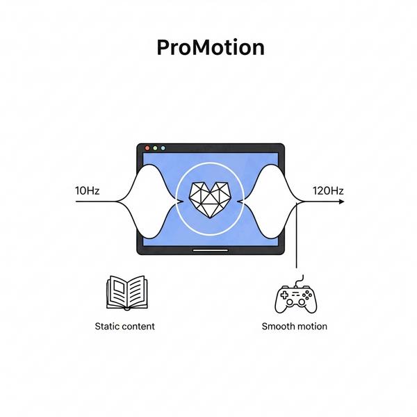 Công nghệ ProMotion là gì? Trái tim của màn hình 120Hz