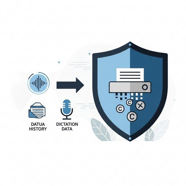 Xóa lịch sử Siri và Dữ liệu đọc chính tả để đảm bảo riêng tư