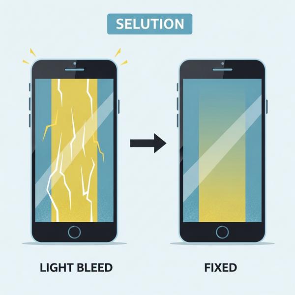 Hướng dẫn cách khắc phục iPhone bị hở sáng màn hình hiệu quả