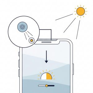 Cảm biến ánh sáng trên iPhone là gì và nằm ở đâu?