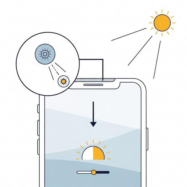 Cảm biến ánh sáng trên iPhone là gì và nằm ở đâu?