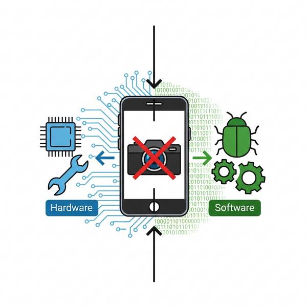 Tại sao camera iPhone không hoạt động? Phân biệt nguyên nhân phần cứng và phần mềm