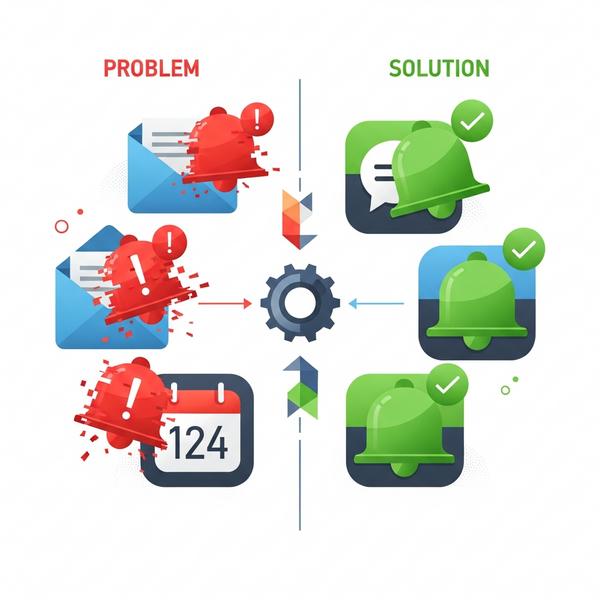 Xử lý lỗi thông báo trên các ứng dụng phổ biến