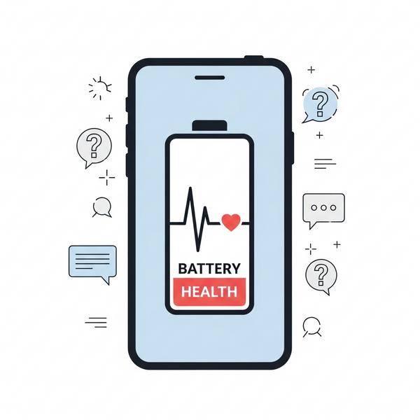 Câu hỏi thường gặp về tình trạng pin iPhone