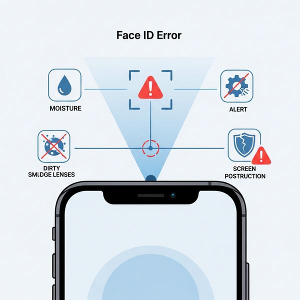 Tại sao iPhone không nhận Face ID? Tổng hợp các nguyên nhân chính