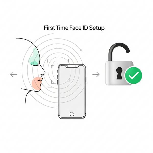 Hướng dẫn chi tiết cách bật Face ID trên iPhone lần đầu