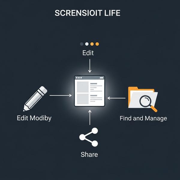 Chỉnh sửa, chia sẻ và tìm ảnh chụp màn hình ở đâu?
