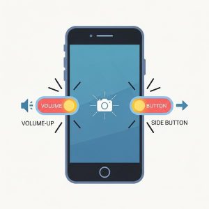 Chụp màn hình iPhone bằng phím cứng (Cách phổ biến nhất)