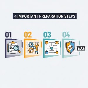 Trước khi bắt đầu: 4 bước chuẩn bị quan trọng