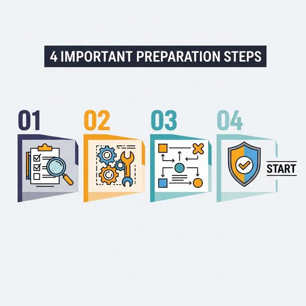 Trước khi bắt đầu: 4 bước chuẩn bị quan trọng