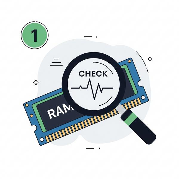 Bước đầu tiên: Kiểm tra và 'chẩn đoán' tình trạng bộ nhớ