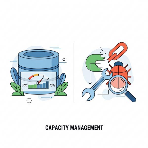Quản lý dung lượng và xử lý các sự cố thường gặp