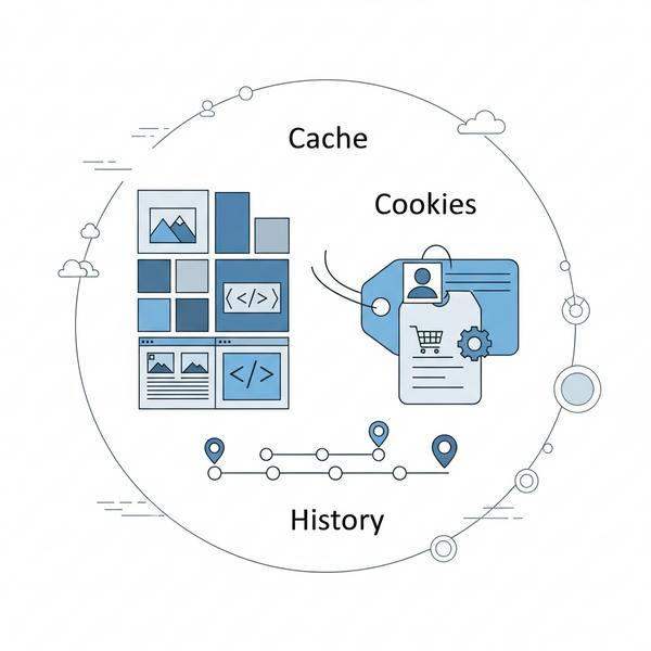 Phân biệt Cache, Cookie và Lịch sử duyệt web trên Safari